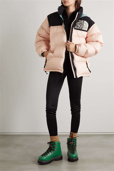 pink gucci jacket|gucci black puffer jacket.